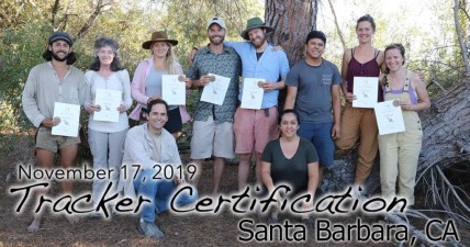 Santa Barbara Tracker Certification 11/10/2019