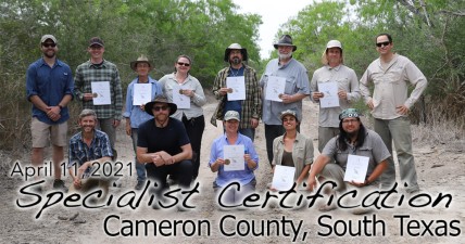 South TX Specialist Certification 4/11/2021