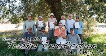 San Diego Tracker Certification 11/14/2021