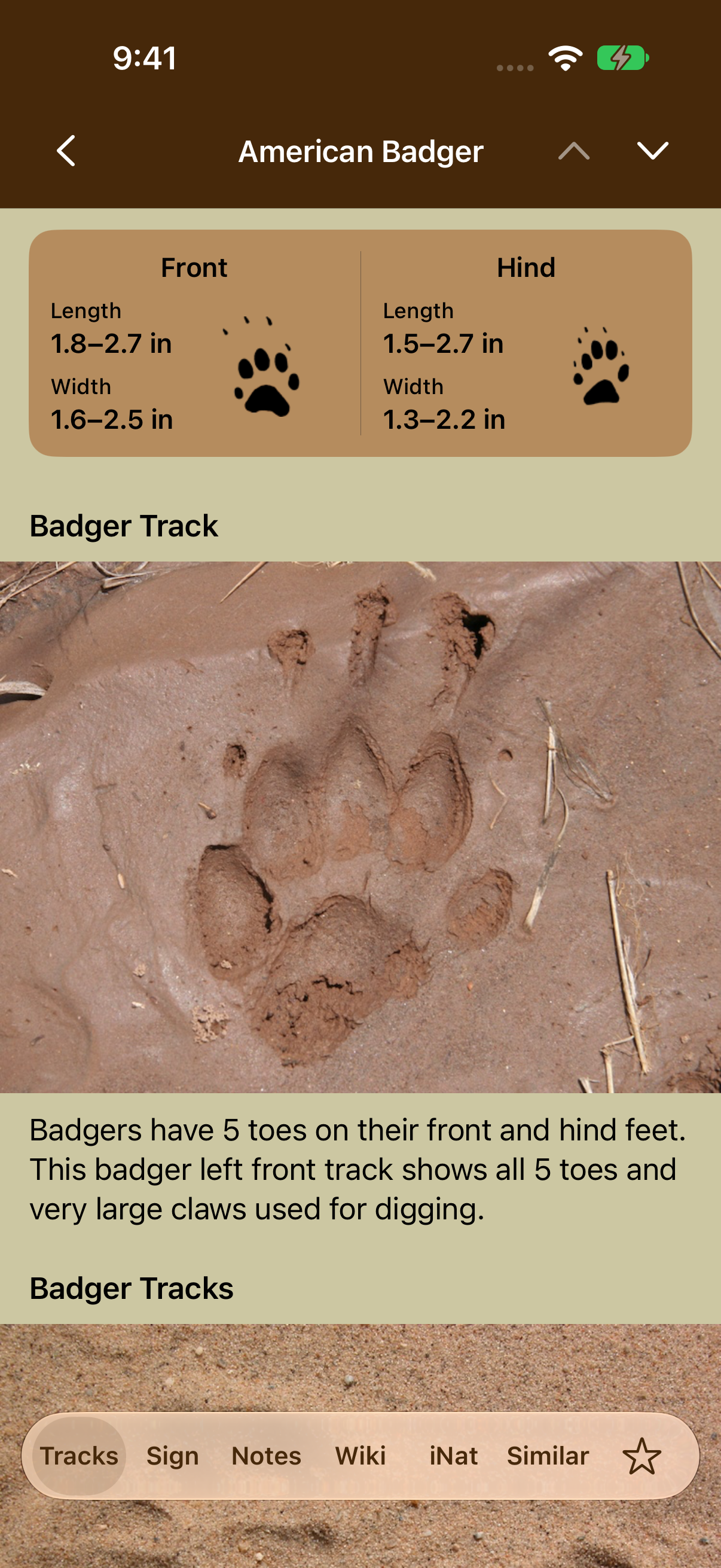 iTrack-Wildlife-App
