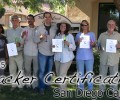 San Diego Tracker Certification 10/22/2015