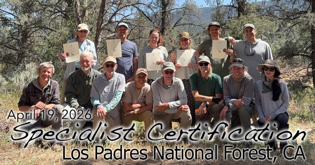 Los Padres CA Specialist Certification 4/19/2026